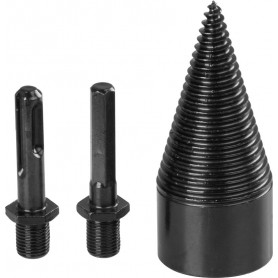 Štípací kužel na dřevo 42 mm Strend Pro, 2x adaptér