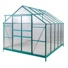 Zahradní skleník Den Haag, 308x252x227 cm, 4 mm
