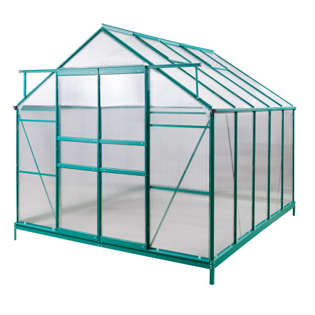 Zahradní skleník Den Haag, 308x252x227 cm, 4 mm