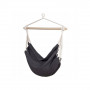 Závěsné houpací křeslo 130x100, tmavě šedé SPRINGOS BELLA