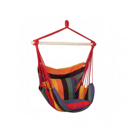 Závěsné houpací křeslo 130x100, barevné SPRINGOS ROCCO