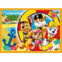 Puzzle 4v1 Prázdniny Tlapková Patrola/Paw Patrol 28,5x20,5cm v krabici 28x28x6cm