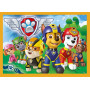 Puzzle 4v1 Prázdniny Tlapková Patrola/Paw Patrol 28,5x20,5cm v krabici 28x28x6cm