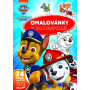 Omalovánky se samolepkami A4 Paw Patrol/Tlapková patrola  21x30cm