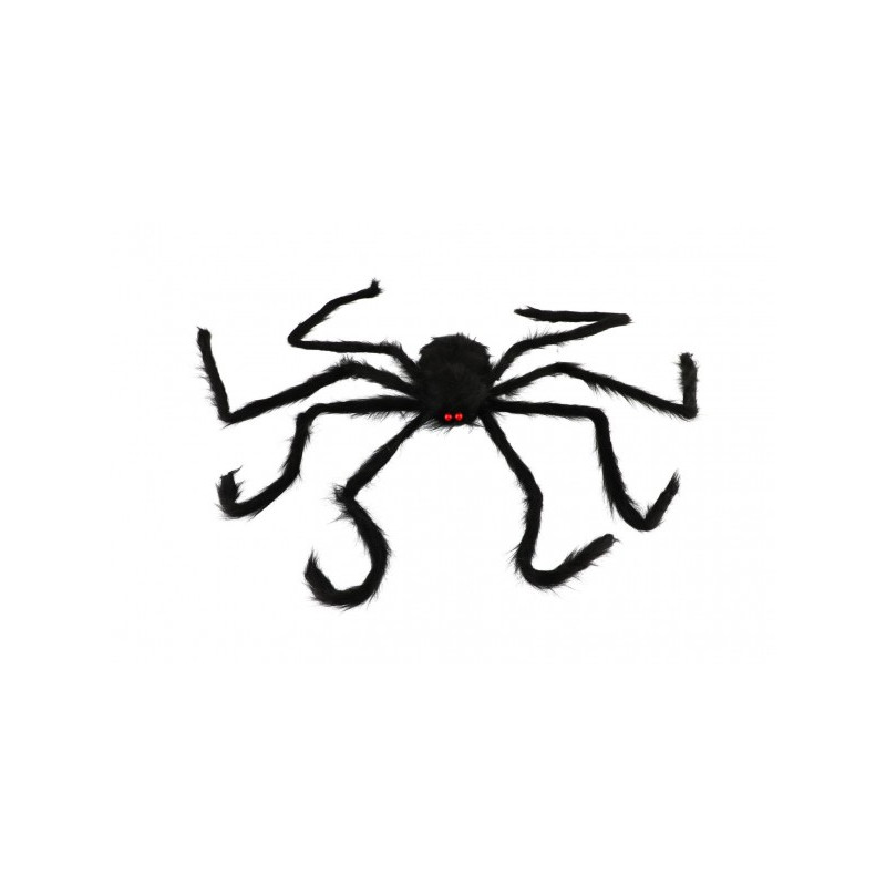 Teddies Pavouk velký plyš 125x8cm v sáčku 22x24x7cm karneval 00861319-XG