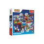 Puzzle 4v1 Sonic/Sonic The Hedgehog 28,5x20,5cm v krabici 28x28x6cm