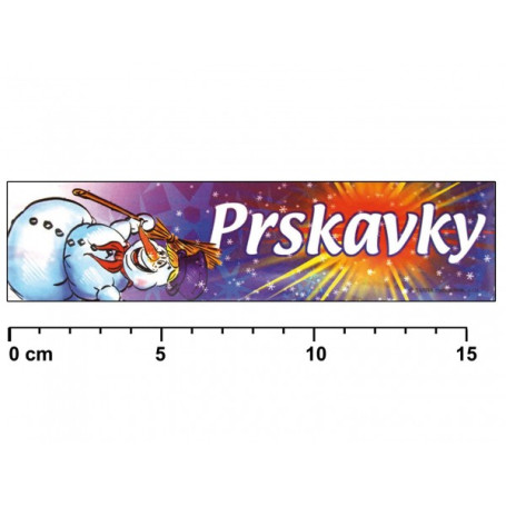 Prskavky 16cm 10ks v sáčku 50ks v boxu