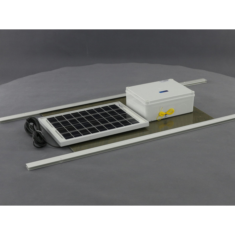 Bravson Komplet automatického otevírání a zavírání kurníku MLP SO60 se solárním panelem 0536-XG