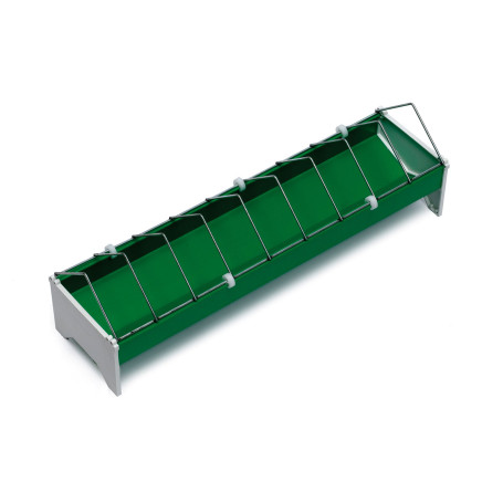 Žlabové krmítko pro slepice plastové CF033.10P - 13x50cm