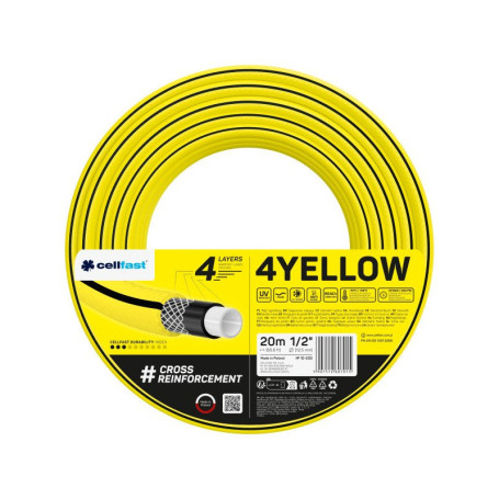 4-vrstvá zahradní hadice 4YELLOW 3/4" 20m