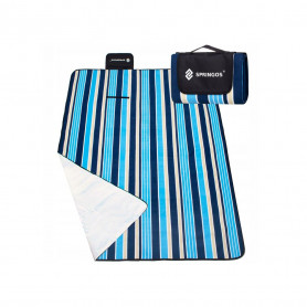 Pikniková deka 170x130 cm, modrá SPRINGOS MARINE