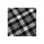 Pikniková deka 200x200 cm, černo-bílá SPRINGOS RETRO