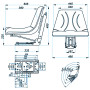 Sedadlo do traktoru STAR ST C10