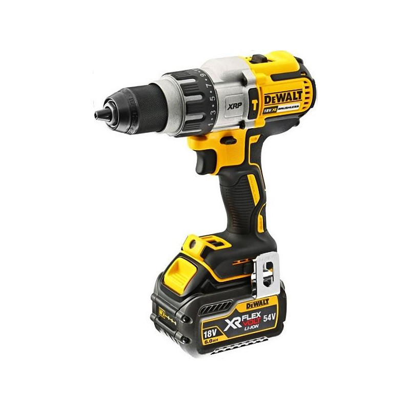 DeWalt Vrtačka příklepová třírychlostní FLEXVOLT 2x6,0Ah bezuhlíková DCD996T2