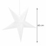 Dekorativní papírová hvězda 60 cm, 5 cípá