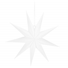 Dekorativní papírová hvězda 60 cm, 9 cípá
