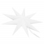 Dekorativní papírová hvězda 60 cm, 9 cípá
