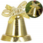 Vánoční ozdoby - Zvonečky, zlaté, sada 4ks