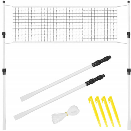 Badmintonová síť se sloupky SPRINGOS KG0010