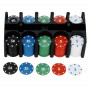 Poker set Texas Hold’em 200 žetonů SPRINGOS KG0021