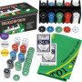 Poker set Texas Hold’em 200 žetonů SPRINGOS KG0021