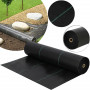 Agrotextilie proti plevelu 1,1m x 10m, extra pevná, černá SPRINGOS AG0040