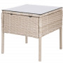 Ratanový set zahradního nábytku, béžový SPRINGOS ALABAMA 2