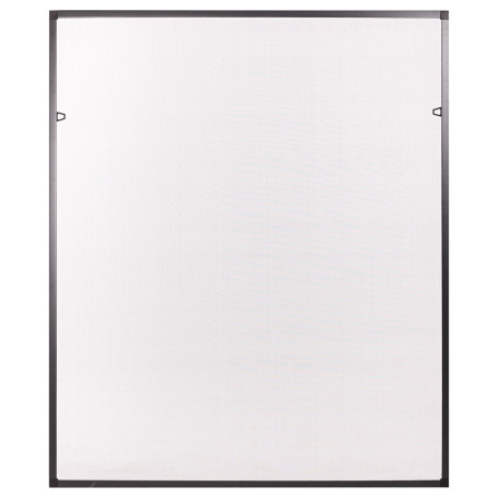 Okenní síťka proti hmyzu s hliníkovým rámem 120x140 cm, antracit