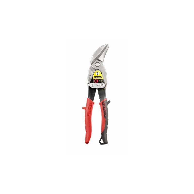 STANLEY Nůžky na plech do 1,2 mm levé vyhnuté 250 mm FatMax® 2-14-567 214567