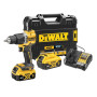 Aku vrtací šroubovák s příklepem 18 V XR 2x 5,0 Ah, edice 100 let DeWalt