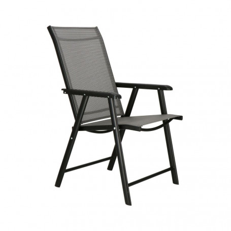 Zahradní křeslo SPRINGOS VERONA černé