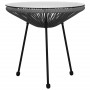 Zahradní stůl 50 cm, šedý SPRINGOS LOA GF0091