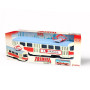 Tramvaj Tatra T3 česká kovová 16cm I LOVE PRAGUE retro na zpětný chod v krabičce 20x8x6cm CZ design