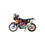 Motorka Bburago KTM 450 Rally (Dakar Rally)  kov/plast 12cm v krabičce 17x11x7cm