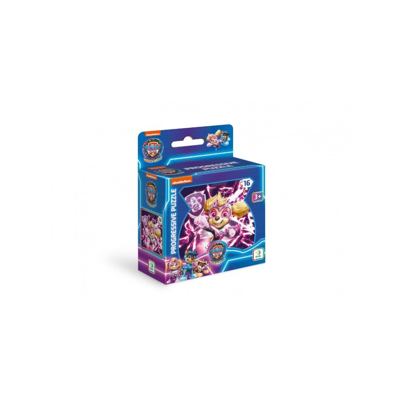 DODO Puzzle Skye Tlapková patrola/Paw Patrol 22x22cm 16 dílků v krabičce 10x13,5x5cm 56400008-XG