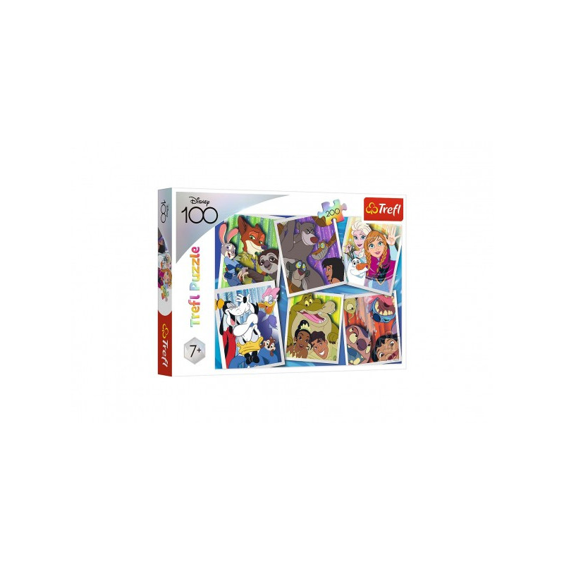 Trefl Puzzle Disney hrdinové 48x34cm 200 dílků v krabici 33x23x4cm 89013299-XG