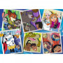 Puzzle Disney hrdinové 48x34cm 200 dílků v krabici 33x23x4cm