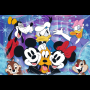 Puzzle Ve světě Disney je zábava 100 dílků 41x27,5cm v krabici 29x20x4cm