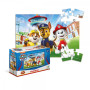 Minipuzzle Tlapková patrola/Paw Patrol 35 dílků v krabičce 9x6,5x3cm