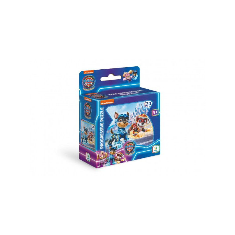 DODO Puzzle Tlapková patrola/Paw Patrol 22x22cm 20 dílků v krabičce 10x13x5cm 56400040-XG