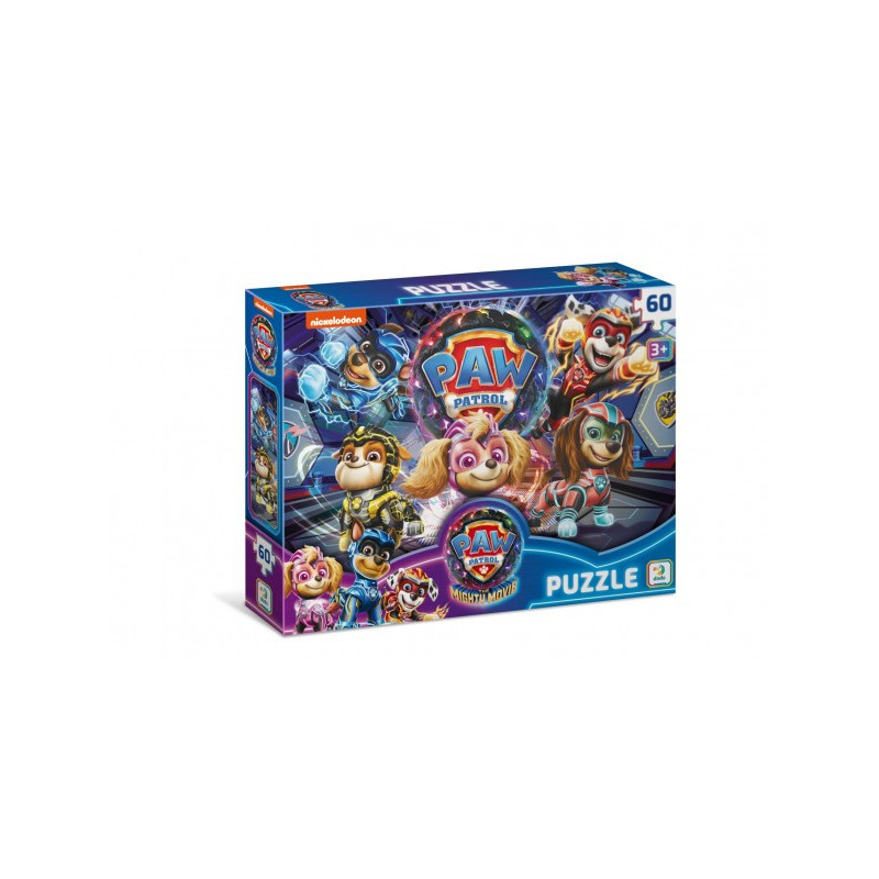 DODO Puzzle Tlapková patrola/Paw Patrol 23x32cm 60 dílků v krabičce 15x18x6cm 56400044-XG