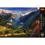 Puzzle Premium Plus - Photo Odyssey: Údolí Lauterbrunnen 1000 dílků 68,3x48cm v krabici 40x27x6cm