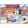 Puzzle 4v1 Bluey a jeho svět 28,5x20,5cm v krabici 28x28x6cm