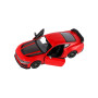 Auto Kinsmart 2024 Ford Mustang Dark Horse 1:38 kov/plast 12,5cm 4 barvy na zpětné nat. 12ks v boxu