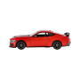 Auto Kinsmart 2024 Ford Mustang Dark Horse 1:38 kov/plast 12,5cm 4 barvy na zpětné nat. 12ks v boxu