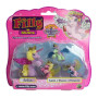 Filly Stars rodinka figurky 1+3ks fliška 4 druhy na kartě 18x17cm