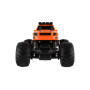 Auto RC pick up Off road terénní plast 23cm 2,4GHZ na baterie se světlem oranžový v krab. 30x15x19cm