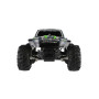 Auto RC pick up terénní plast 25cm 2,4GHZ na baterie šedo-zelený v krabici 32x14x18cm