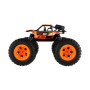 Auto RC Off-Road terénní 2,4GHz plast 32cm dobíjecí pack+baterie oranžové v krabici 38x23x26cm