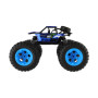 Auto RC Off-Road terénní 2,4GHz plast 32cm dobíjecí pack+baterie modré v krabici 38x23x26cm